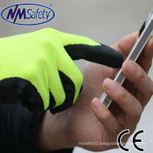 NMSAFETY softy touch screen labor gloves factory